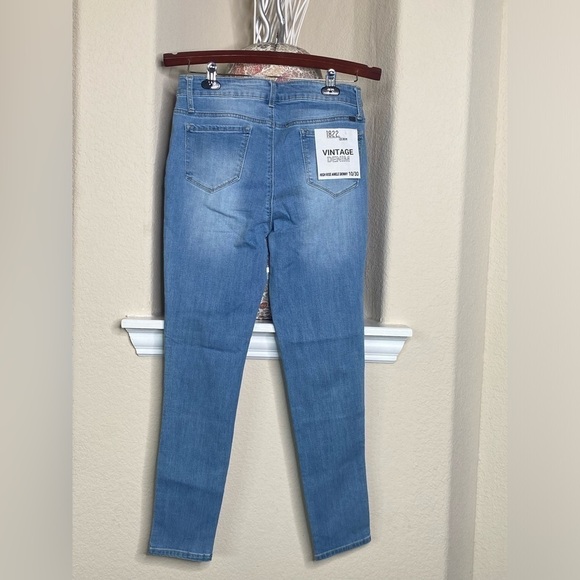 1822 Denim Vintage Denim High Rise Ankle Skinny Size 10/30 - Picture 4 of 6